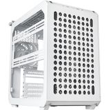 Cooler Master Qube 500 Flatpack wit – pc-behuizing, middelgroot, ATX, volledig modulair, 1 x 120 mm vooraf geïnstalleerde achterventilator, verticale GPU-ondersteuning, ondersteunt EATX moederbord en