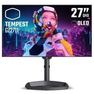 Cooler Master - Tempest GZ2711 - Gaming Monitor - 27 Inch - 2K QHD - 240Hz - OLED - FreeSync Premium