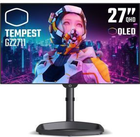 Cooler Master - Tempest GZ2711 - Gaming Monitor - 27 Inch - 2K QHD - 240Hz - OLED - FreeSync Premium