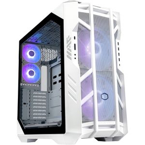 Cooler Master - HAF700 - Midi-tower PC-behuizing - Wit - 4 Voorgeïnstalleerde LED-ventilators