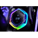 Cooler Master MasterLiquid 360 ION waterkoeler met LCD-scherm - LGA1700, LGA1200, LGA115X, AM4, AM5