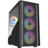 Cooler Master - MasterBox 600 - PC-behuizing - Zwart - Geschikt voor mATX, ITX, ATX, E-ATX