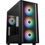 Cooler Master - MasterBox 600 - PC-behuizing - Zwart - Geschikt voor mATX, ITX, ATX, E-ATX