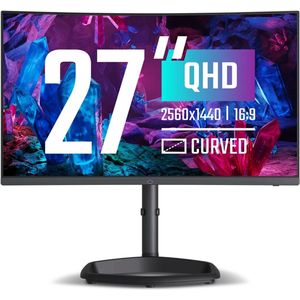 Cooler Master - GM27QP - 27'' WQHD 240Hz - Gebogen VA Paneel