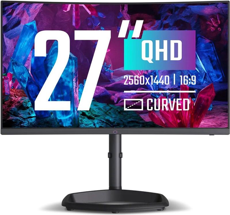 Cooler Master - GM27QP - 27'' WQHD 240Hz - Gebogen VA Paneel
