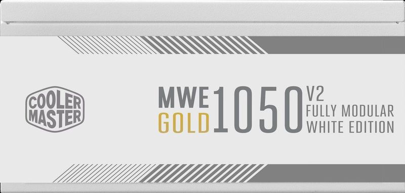 Cooler Master - MWE 1050W V2 - Voeding - Wit - ATX3.1 - Gold