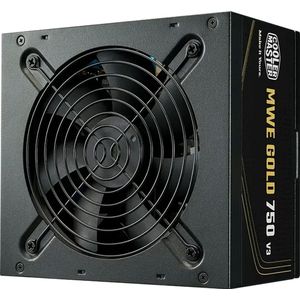 Cooler Master - CooMas MWE 750 V3 - PC Voeding - Zwart - 750 Watt