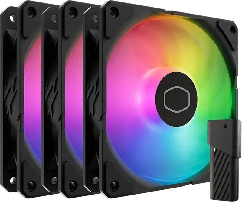 Cooler Master - SickleFlow Edge 120 ARGB - Ventilator - Zwart - 3-Pack