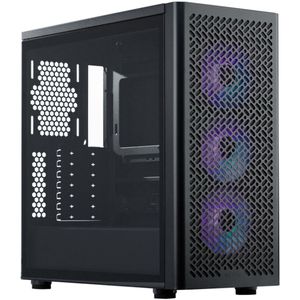 Cooler Master - Elite 502 - PC-behuizing - Zwart - Materiaal: Staal