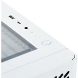 Cooler Master - Elite 502 - Midi Tower PC - Wit - ATX EATX ITX micro ATX