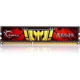 G.Skill - Aegis Gaming Geheugen - RAM - Zwart - 1 x 8GB - 1333 MHz - DDR3 - DIMM 288 pin