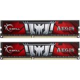 G.Skill - Aegis - RAM Geheugen - Zwart - 2 x 4GB - 1600 MHz - DDR3