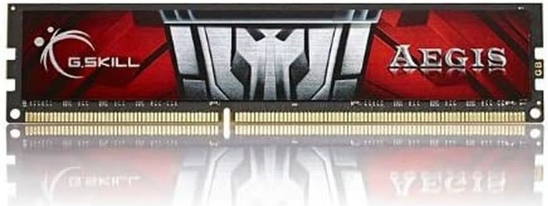 G.Skill - Aegis - 1x8GB DDR3 1600MHz - Gaming Geheugen - Zwart