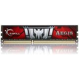G.Skill - Aegis - RAM - Zwart - 2 x 8GB - 1600 MHz - DDR3