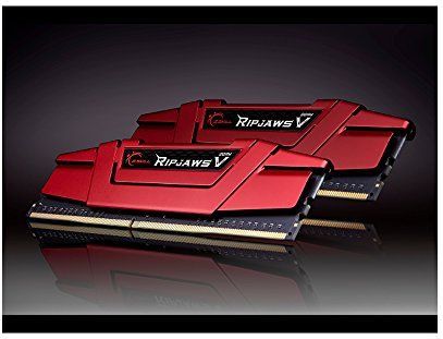 G.Skill Ripjaws V 32GB DDR4-2133Mhz Werkgeheugenset voor PC DDR4 32 GB 2 x 16 GB 2133 MHz 288-pins DIMM F4-2133C15D-32GVR