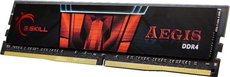 G.Skill - Aegis - RAM - Zwart - 1 x 4GB - 2133 MHz - DDR4