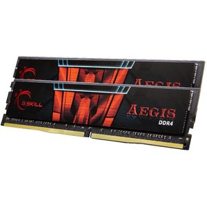 G. Skill - AEGIS - RAM Geheugen - 8 GB - Dual - Zwart/Rood