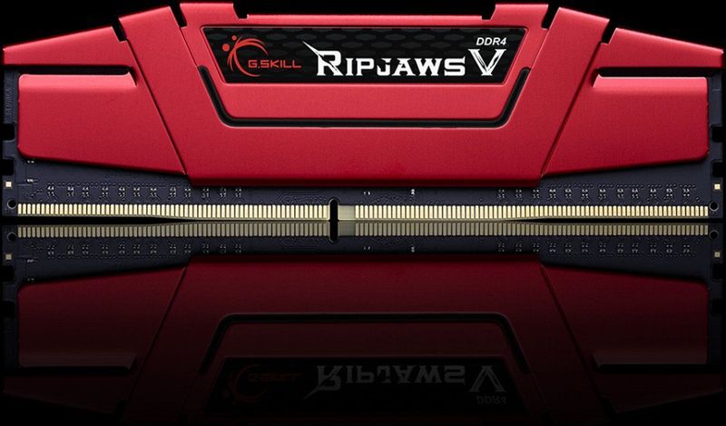G.Skill - Ripjaws V - RAM - Rood - 2 x 8GB - 3000 MHz - DDR4