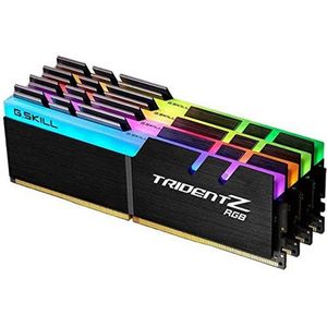 G.Skill - Trident Z RGB - RAM - Zwart - 4 x 16GB - 3200 MHz - DDR4