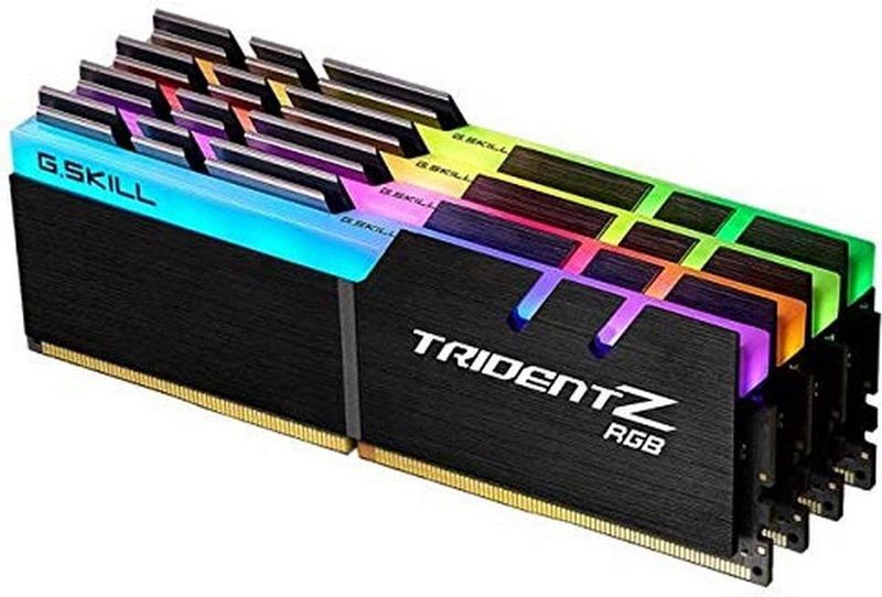 G.Skill - Trident Z RGB - RAM - Zwart - 4 x 16GB - 3200 MHz - DDR4