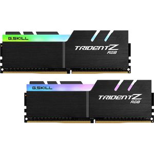 G.Skill Trident Z RGB F4-3200C14D-32GTZR - Geheugen - DDR4 - 32 GB: 2 x 16 GB - 288-PIN - 3200 MHz - CL14 - 1.35 V - niet-gebufferd - niet-ECC - zwart