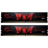 G.Skill - Aegis - RAM - Zwart - 2 x 8GB - 2400 MHz - DDR4 - DIMM 288 pin
