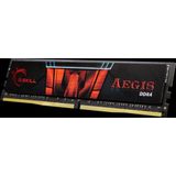 G.Skill - Aegis - RAM - Zwart - 2 x 16GB - 2400 MHz - DDR4 - DIMM 288 pin