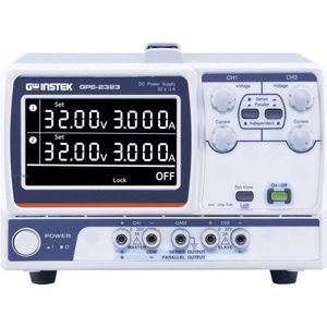 GW Instek - gpe-X323 - Laboratoriumvoedingseenheid - Instelbaar - 192 tot 217 Watt
