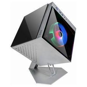 AZZA - Hurricane II - Mini-ITX Toren Koffer - Zwart - Inclusief Digitale RGB-ventilator