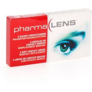 Pharmalens maandlenzen dioptrie +3,50 3 stuks