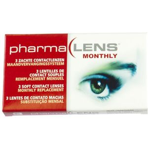 Pharmalens maandlenzen dioptrie +4,00 3 stuks