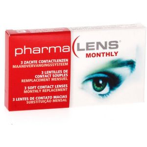 Pharmalens maandlenzen dioptrie -1,75 3 stuks