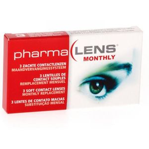 Pharmalens maandlenzen dioptrie -5,00 3 stuks