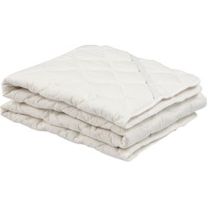 Nature - Vitality Pur Nature - Katoenen Matrasbeschermer - Wit - 100% Katoen