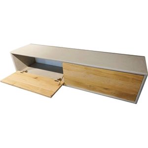 Teakea - Eiken TV Meubel Beton Ciree | 160x40x34