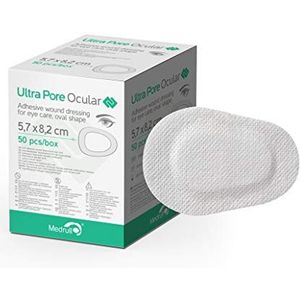 Medrull Ultra Pore Oculaire Steriele Lijm Wond Dressing Pleister voor Oogverzorging 50 Stuks