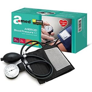 Amed Bloedglucosemonitoren - Medische aneroïde bloeddrukmeter met stethoscoop