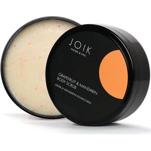 Joik Organics - Bodyscrub - Grapefruit & Mandarin - 210 Gram - Natuurlijke Ingrediënten