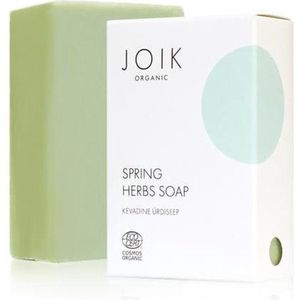Joik Zeepblok Spring Herbs Vegan Unisex 100 Gram Groen
