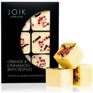 Joik - Bath Truffles - Oranje - Cacaoboter - 100% Natuurlijke Ingrediënten