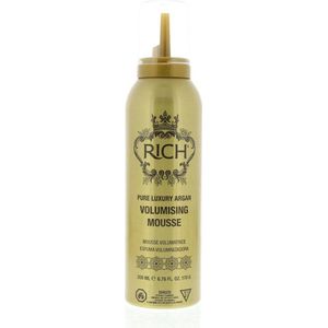 Rich Pure Luxury Argan Volumising Mousse.