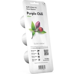 Click & Grow 4742793008745, Essbare Pflanze, Chili, Starter-Set, 3 Stück(e)