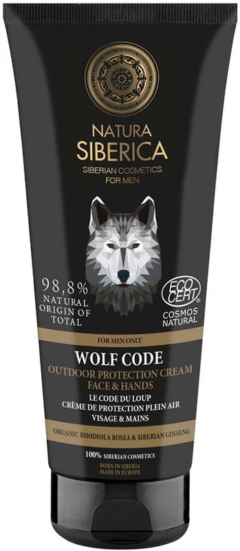 Natura Siberica - Gezichts- en Handcrème - Le Code du Loup - 80 ml
