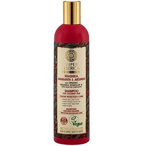 Natura Siberica - Super Krasnika - Shampoo - 400 ml - Voor Gekleurd Haar - Amarant en Arginine