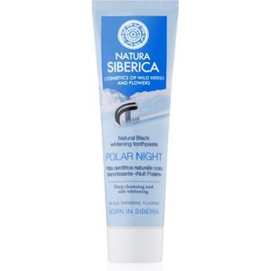Natura Siberica Polar Night Zwarte Whintening Tandpasta 100 g