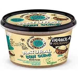 Organic Shop Granola-Macadamia-Not 1642-009 Lichaamsscrub, 360 ml (Pak van 1)