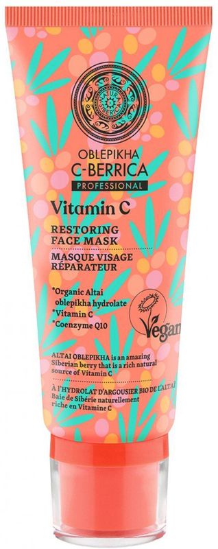 Natura Siberica - Oblepikha C-Berrica - Gezichtsmasker - 100 ml