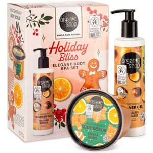 Organic Shop Giftset Holiday Bliss Elegant Body Spa 1 set