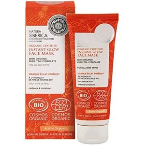 Natura Siberica - Organic Instant Radiance Masker - 75 ml - Verhelderend en Hydraterend