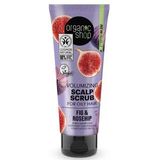 Organic Shop - Volumizing Scalp Scrub - Voor Vet Haar - Vijgen en Rozenbottel - 75 ml
